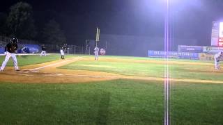 Sussex County Miners Ryan Pineda hits game-tying double against Fargo July 18