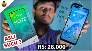 infinix note 8 unboxing and quick Review | 64Mp G80 dual punch hole display under 28 Buy or Not ?