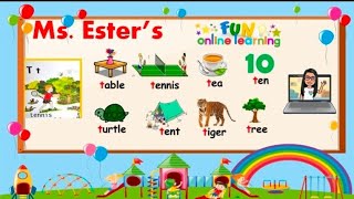 Jolly Phonics  / Tt /  Sound, Song, Action, Story, Vocabulary and Fun Activities