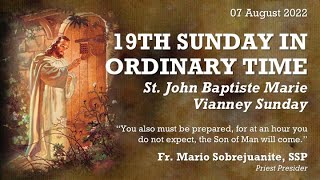 August 7 - 19th Sunday in Ordinary Time Online Healing Mass | Fr. Mario Sobrejuanite.