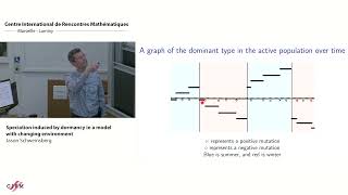 Jason Schweinsberg: Speciation induced by dormancy in a model with changing environment