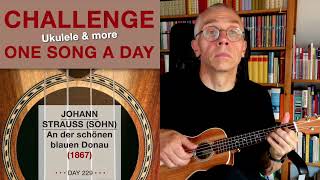 Johann Strauss (Sohn) • An der schönen blauen Donau (Ukulele-Solo) – #229