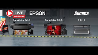 Soluțiile Epson pentru semnalistică cu seriile SC-R (cu cerneală de rășină) și SC-S (eco-solvent)