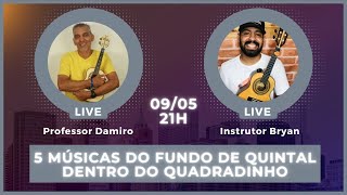 5 Músicas do Fundo de Quintal Dentro do Quadradinho - Aula de Cavaquinho