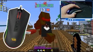 Meu novo Mouse favorito (REDRAGON COBRA) BEDWARS