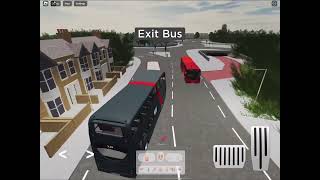 Double decker route X29 bus route visual roblox Woodford green to Walthamstow argall avenue.