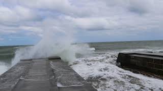 Sturm Ostsee Jemnitzschleuse 23.03.2018 Rethwisch