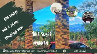 Villa Kanaya Puncak Villa Murah di Puncak ada Kolam renang Private Pool View Bagus