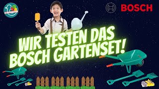 🏡🎋 Wir testen das BOSCH Gartenset für Kleinkinder