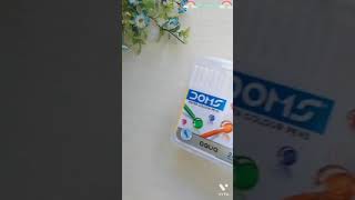 Unboxing doms aqua water colour pens!!!/unboxing video!!🥰#shorts.😘😍💕🥰🤗💕💕💕