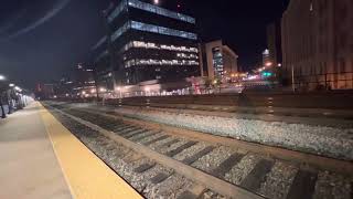 Station tour of L'Enfant Virginia Rail Express train station