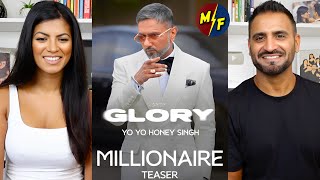 YO YO HONEY SINGH - GLORY: MILLIONAIRE (TEASER) REACTION!! | T SERIES