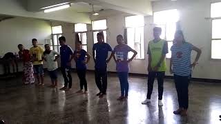 Nicobarese folk Dance Practice JNRM group