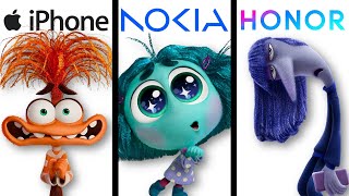 Inside Out 2 but Famous Phone Ringtones