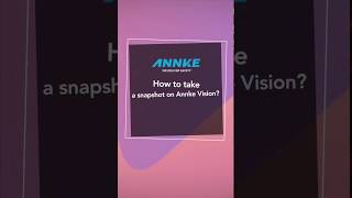 How to take a snapshot on Annke Vision