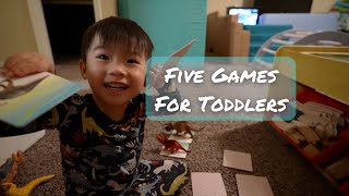 Games To Play with Toddlers in the House