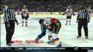 Antoine Roussel VS Guillaume Desbiens-9-20-11