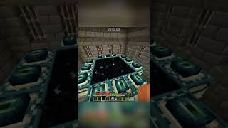 Minecraft Stronghold Moment 😯#shorts #minecraft