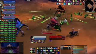 Classic WoW - AQ40 Shadow Priest High DPS/Parse Boss Highlights