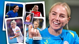 Alex Greenwood Sticker Book Challenge! | Toughest opponent? Biggest rival? Best goal? 👀