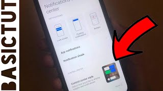 how to enable control center option in MIUI 12.0.2 Android 11 Global ROM on Redmi note 8