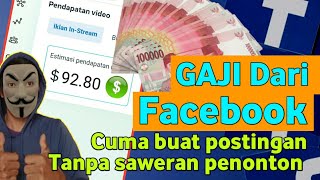 Cara dapat uang dr fb terbaru fitur iklan in-stream ‼️ monetisasi fb 2023