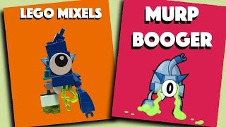 LEGO Mixels - Murp Booger - Stop Motion Build