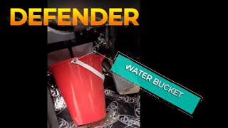 Defender Water Leak Clutch Pedal