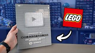 I Built My YouTube Play Button Out of Lego...