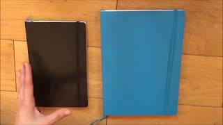 Monthly planner comparison - Leuchtturm vs Moleskine