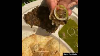 Morning Breakfast #cholebhature #streetfoodindia #short