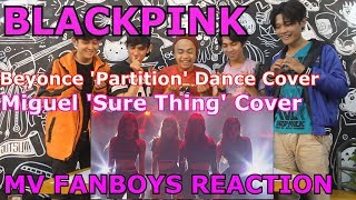 BLACKPINK - PARTITION Cover & SURE THING Cover (SBS Party People) Reaction Fanboys Version | WOW