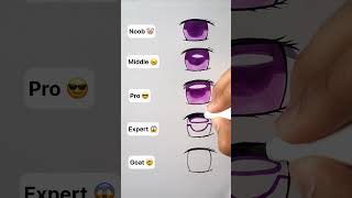 How to Draw Anime Eye #shorts