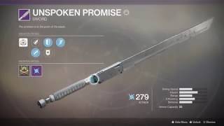 Destiny 2: Infinite sword ammo.