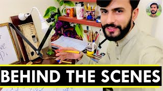 Making of Writing Videos | AK DESIGNER -- BEHIND THE SCENES