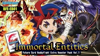 Future Card BuddyFight : Immortal Entities Booster Box Opening