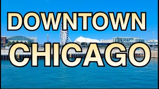 Downtown Chicago  Chicago Şehir Merkezi | relax music