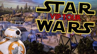 Star Wars Galaxy's Edge Land VIP Tour at D23 Expo 2017