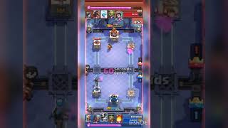 My most intense battle ever #megaknight #clashroyale