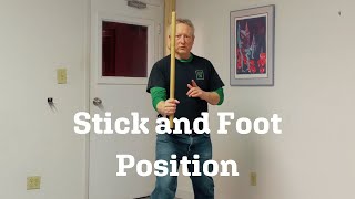 Stick Foot Position