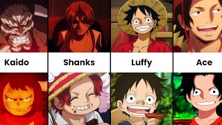 One Piece Character as kids