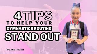 4 Tips to Help Your Gymnastics Routine Stand Out