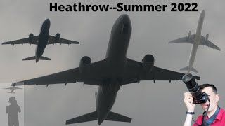 Heathrow Plane spotting |Engine  Roars