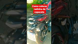 Como colocar Rede de capacete na Yamaha Fz15 . #moto #yamaha #fz15 #youtubeshorts #viral