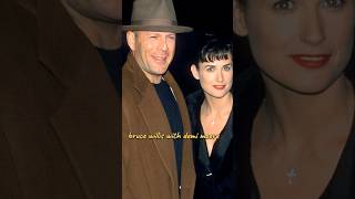 bruce willis with demi moore #evolution #brucewillis #demimoore #shorts