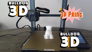 THE BULLDOG 3D is here!!!!! @thebulldog3d  #elegoo #3d #3dprinting #timelapse