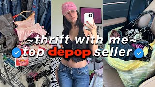 THRIFT WITH ME | FULL TIME TOP DEPOP SELLER 🍒💗💋