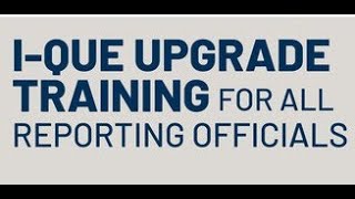 I-Que Training | April 2023 Upgrade