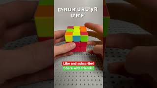 OLL Algorithms i-shapes part 1 #algorithm #oll #rubikscube #puzzle