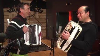 Hubert von Goisern & Enrique Martinez in the studio